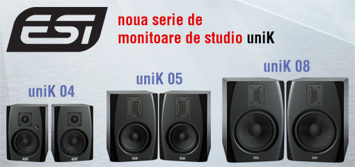ESI uniK, monitoare de studio