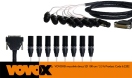 Multicore cu DB25/XLR  VOVOX Mucolink Direct SD 100 mXLR