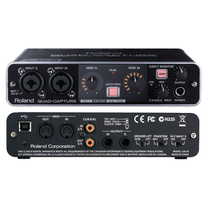 Roland UA-55 Quad-Capture - Interfata audio USB - SoundCreation