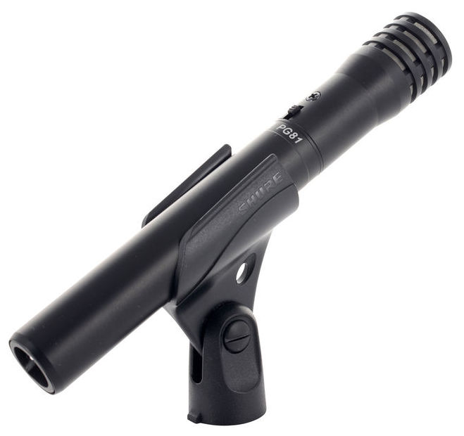 Shure PG81XLR Microfon condenser de instrument SoundCreation