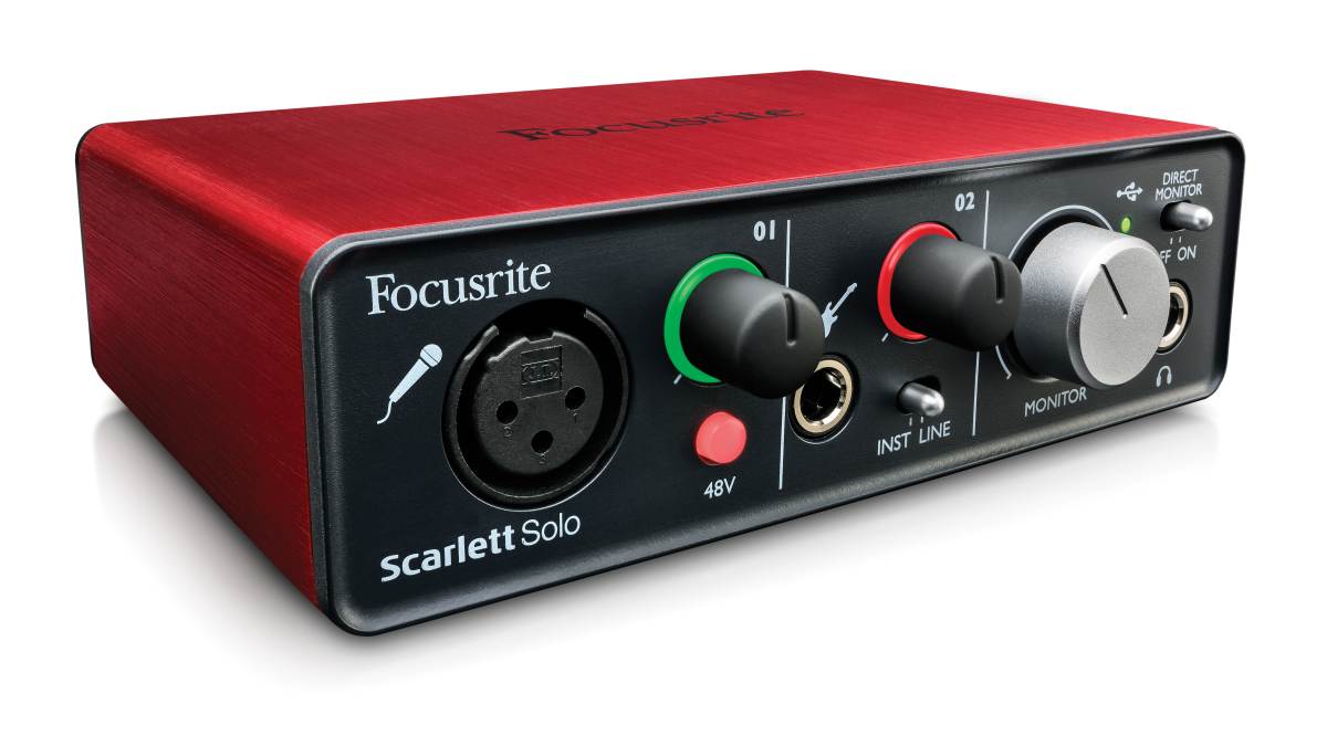 Focusrite Scarlett Solo Interfata audio USB SoundCreation