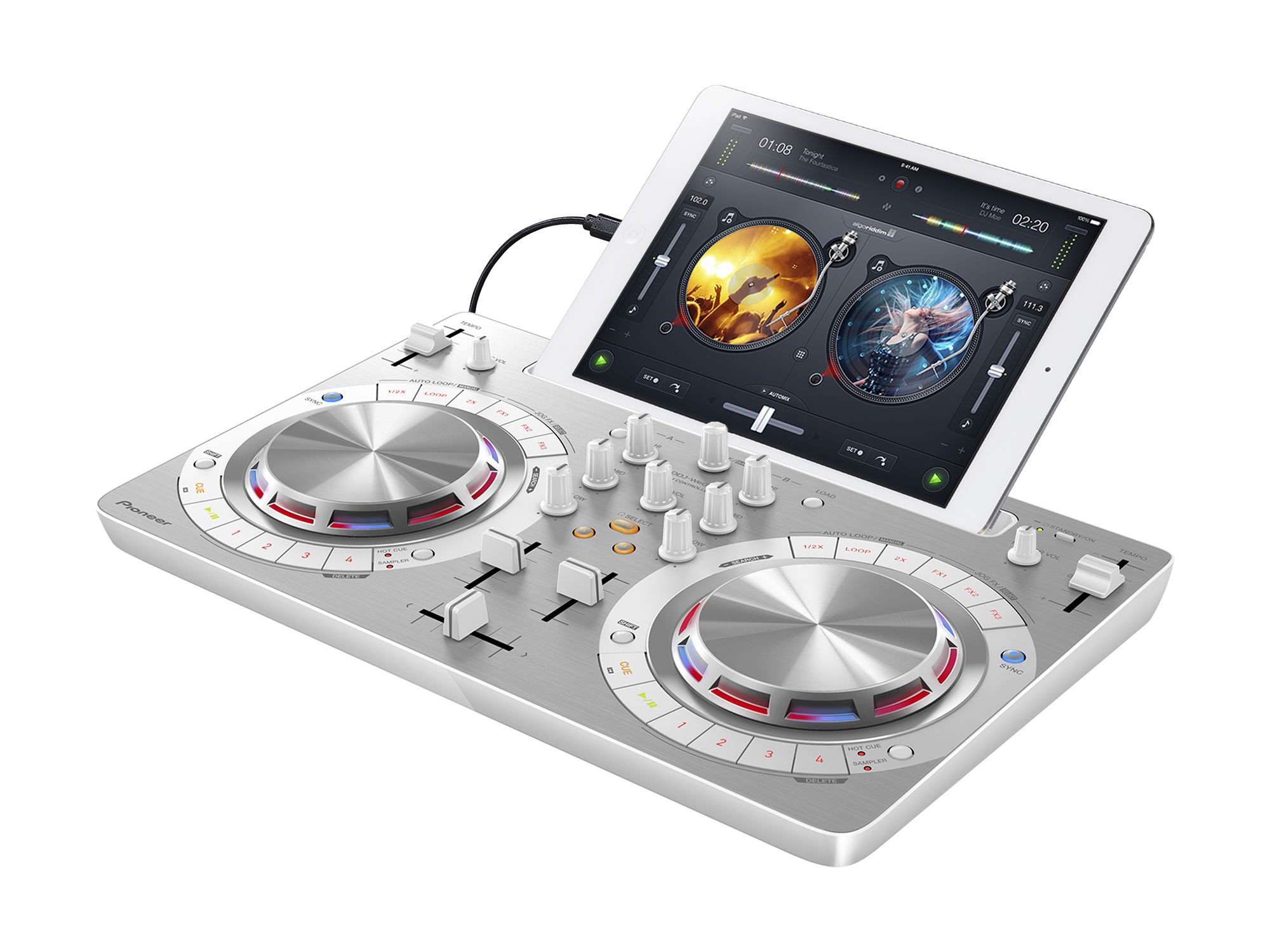 Pioneer 「DDJ-WeGO3-w」 DDJ-WeGO3-K (arhivată) Compact, entry-level DJ software