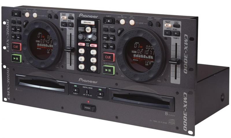 Pioneer DJ CMX 3000 - discontinued - CD player profesional