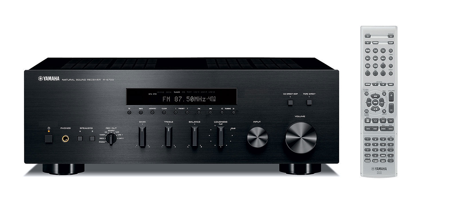Yamaha RS700 Black Receiver HiFi stereo SoundCreation