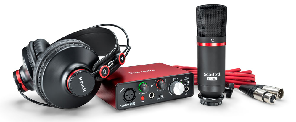 Focusrite Scarlett Solo Studio mk2 - Studio kit - SoundCreation