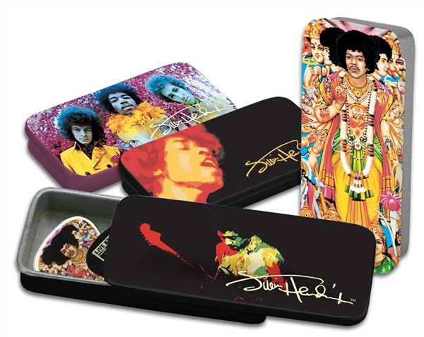 Dunlop Jimi Hendrix Collector Series - Set de 12 pene de chitară