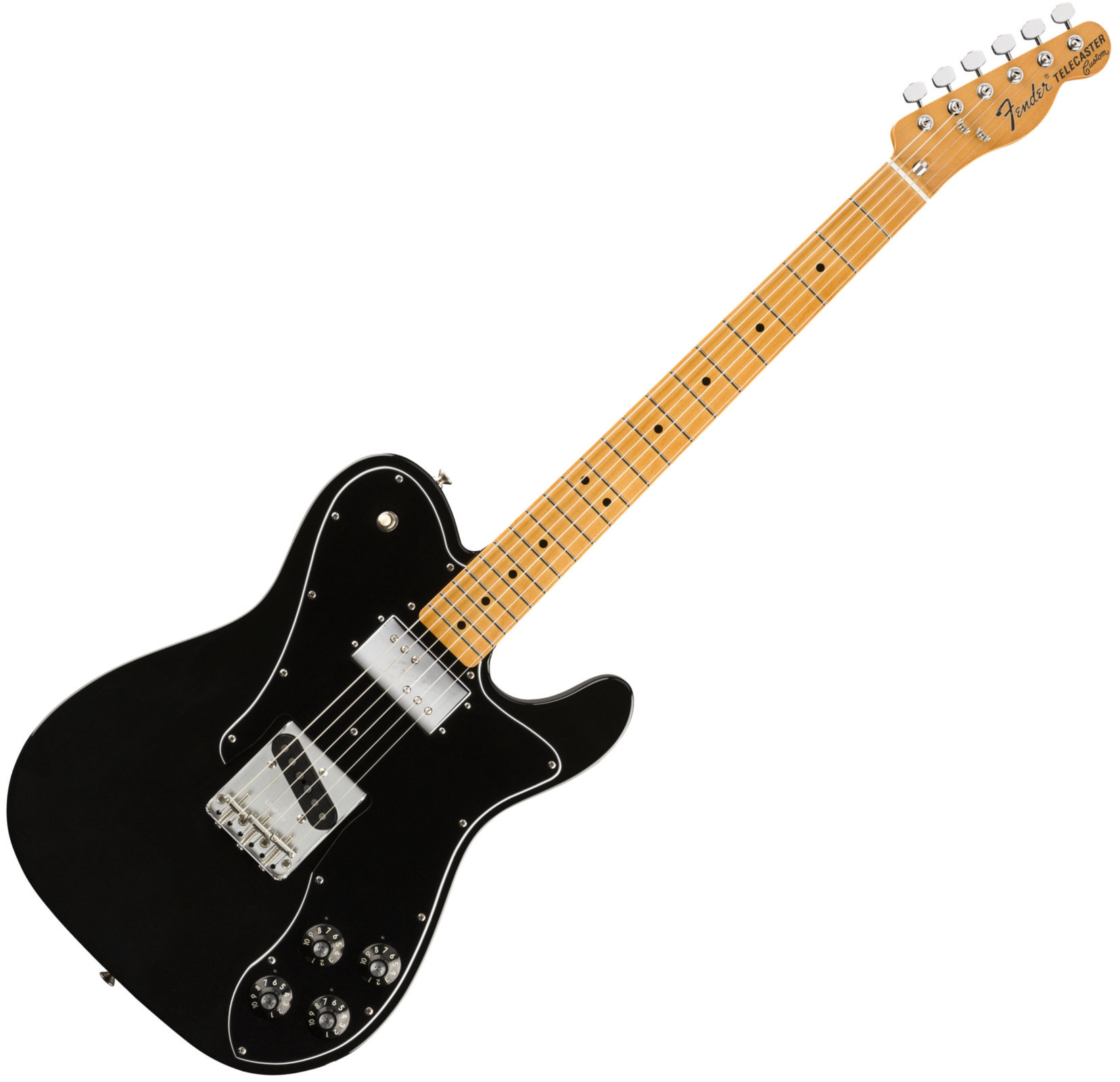 Fender Vintera 70s Telecaster Custom Black - chitară electrică