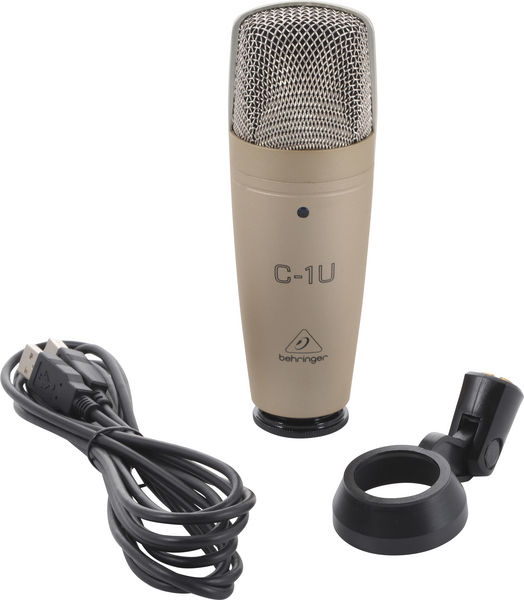 Trend the latter gravel Behringer C-1U - Microfon condenser USB - SoundCreation