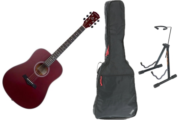 Silver Dreadnought Stand & Bag Set