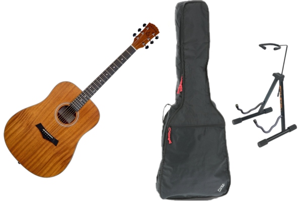 Silver Dreadnought Stand & Bag Set