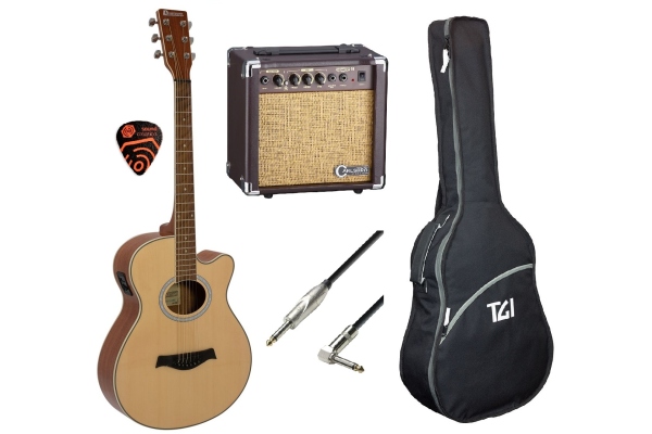 Dimavery AW-400 Western Guitar Starter Set Dimavery AW-400 Western Guitar Starter Set