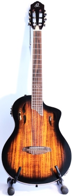 Ortega TourPlayer DeLuxe Nylon Acacia Burst + Gig Bag