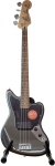 Affinity Series Jaguar Bass H Laurel Fingerboard Black Pickguard Charcoal Frost Metallic