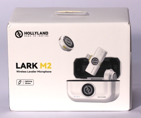 Hollyland Lark M2 Lightning Plug Duo Ivory White
