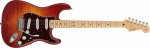 Hybrid II Stratocaster MF Flame Sunset Orange Transparent