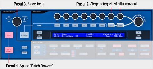 Novation Ultranova Patch Browse