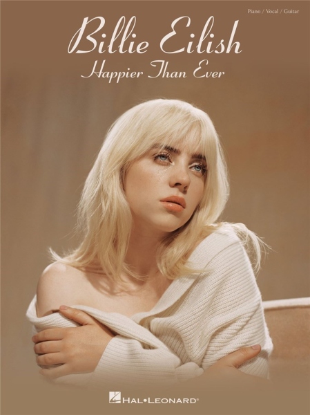 Billie Eilish Happier Than Ever Piano, Vocal and Guitar