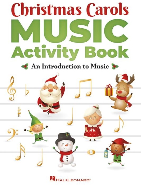 Christmas Carols Music Activity Book