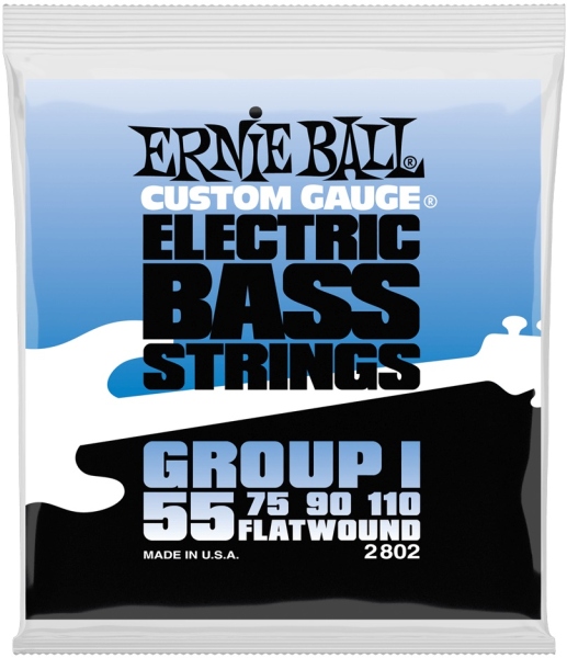 Ernie Ball Flatwound Bass Group I 55-110 2802