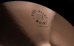  Crash Meinl Pure Alloy Medium Crash - 17"