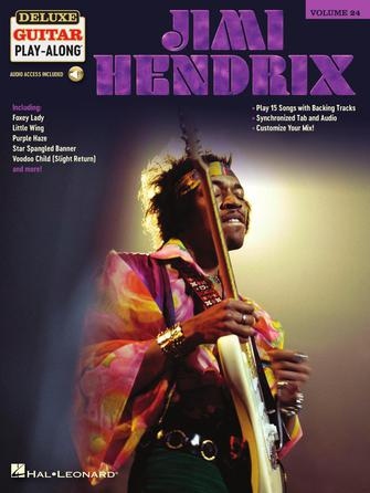 Jimi Hendrix Deluxe Play Along Volume 24