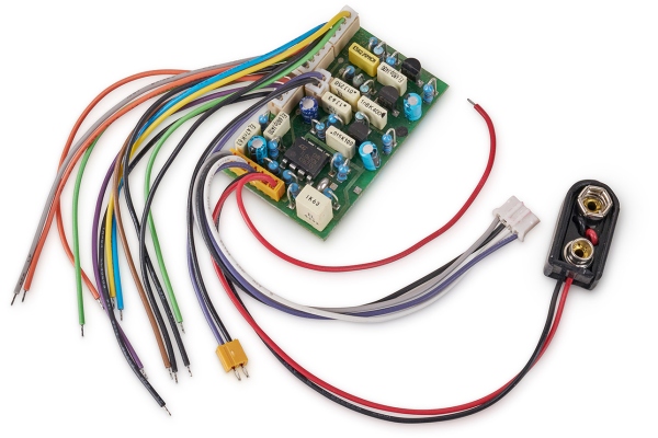 MEC Pickups  3-Way Electronics with two switchable Mid-Frequencies, Preamp Only