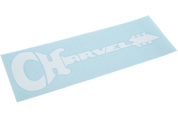 Chauvet Charvel Die-Cut Sticker White