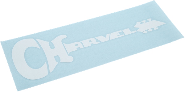 Chauvet Charvel Die-Cut Sticker White