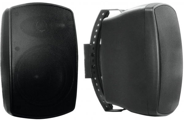 Omnitronic OD-6 Wall Speaker 8Ohm black 2x
