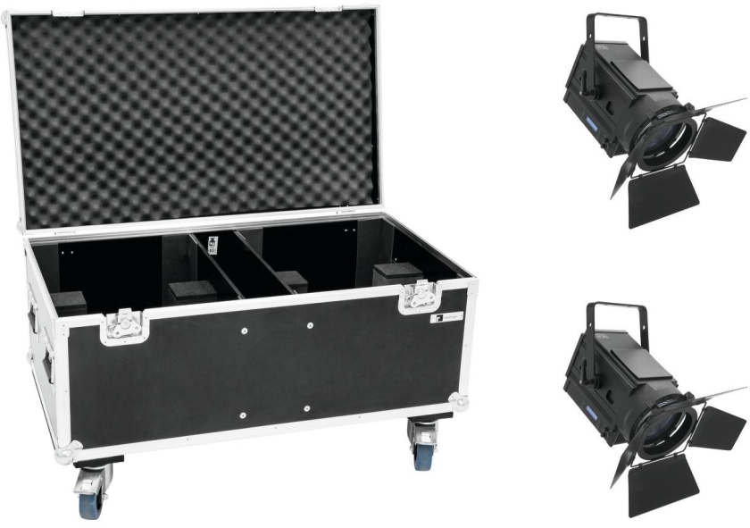 Eurolite Set 2x LED THA-250F + Case