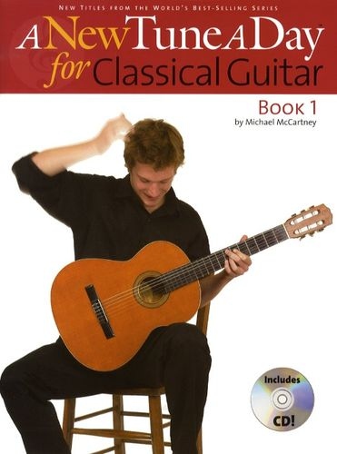 A NEW TUNE A DAY  CLASSICAL GUITAR   BOOK 1 (CD EDITION) GTR BOOK/CD