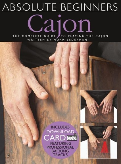 ABSOLUTE BEGINNERS CAJON BOOK & DOWNLOAD CARD