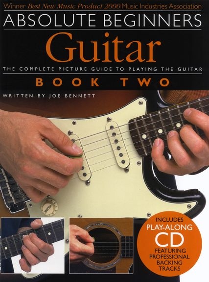 ABSOLUTE BEGINNERS GUITAR BOOK TWO GTR BOOK/CD