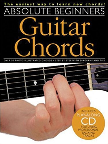 ABSOLUTE BEGINNERS GUITAR CHORDS GTR BOOK/CD