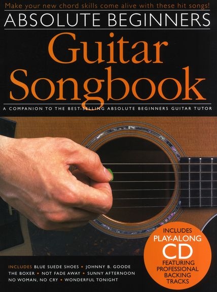 ABSOLUTE BEGINNERS GUITAR SONGBOOK GTR BOOK/CD