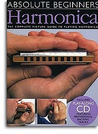 ABSOLUTE BEGINNERS HARMONICA HARM BOOK/CD