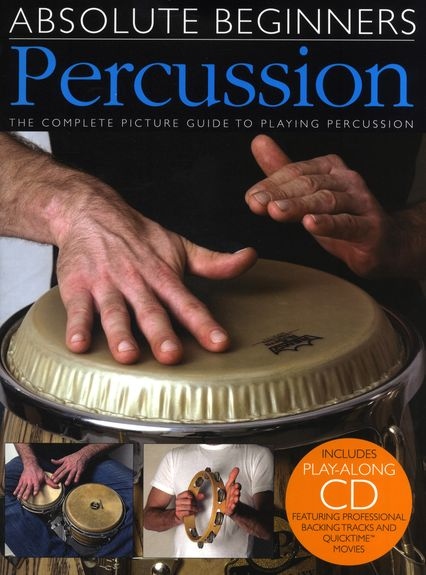 ABSOLUTE BEGINNERS PERCUSSION PERC BOOK/CD