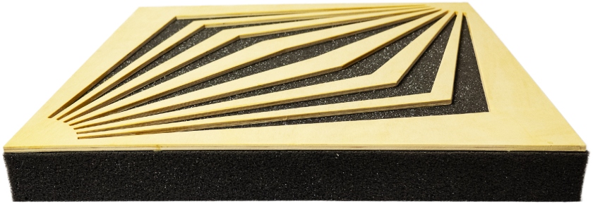 SoundCreation Absorber Diamond Natur 1