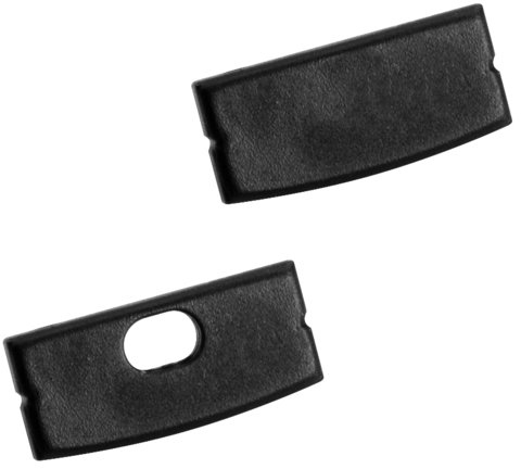 Eurolite End Caps for U-Profil 20mm black