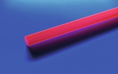 Accesoriu Eurolite Tubing 10x10mm red UV-active 2m