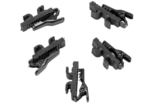 Microphone Cable Clip MK2, black 5x Microphone Cable Clip MK2, black 5x