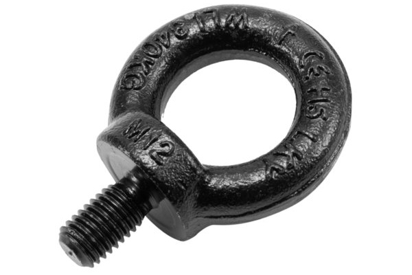 Eyebolt M12/20mm black 