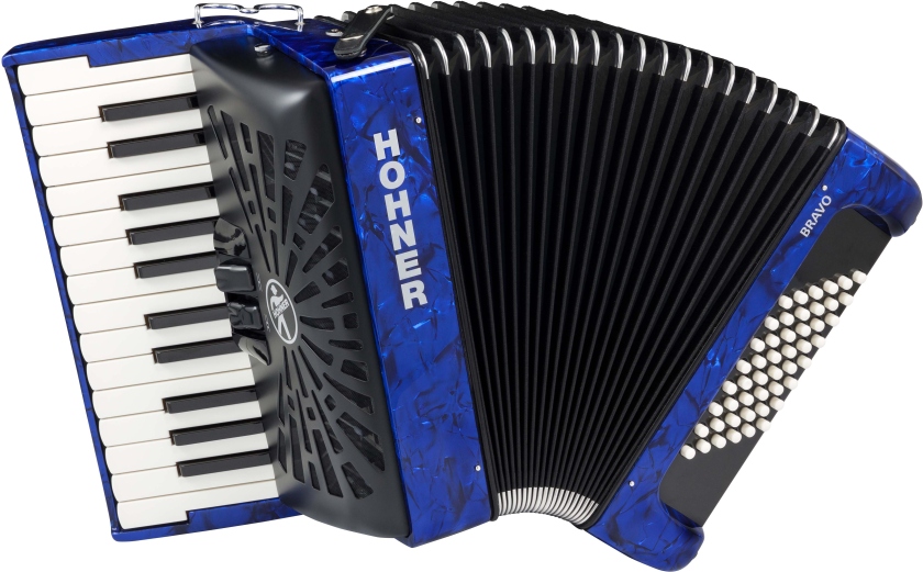 Hohner Bravo II 48 Blue