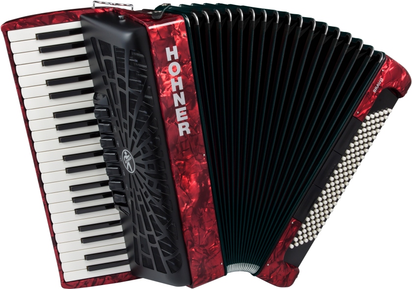 Hohner Bravo III 120 Red