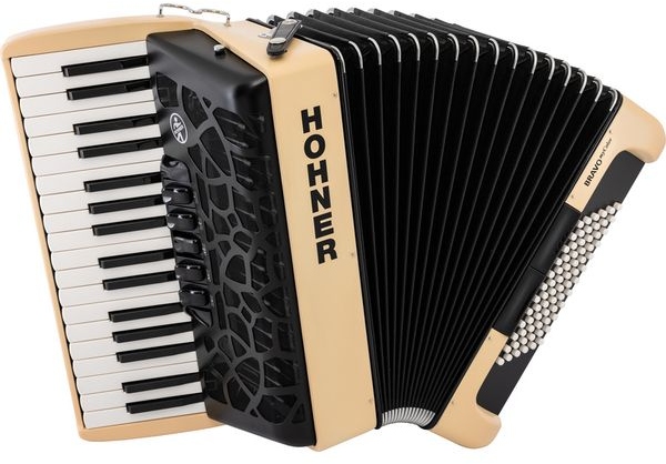 Hohner Bravo III 72 myColor Earth Lightorange