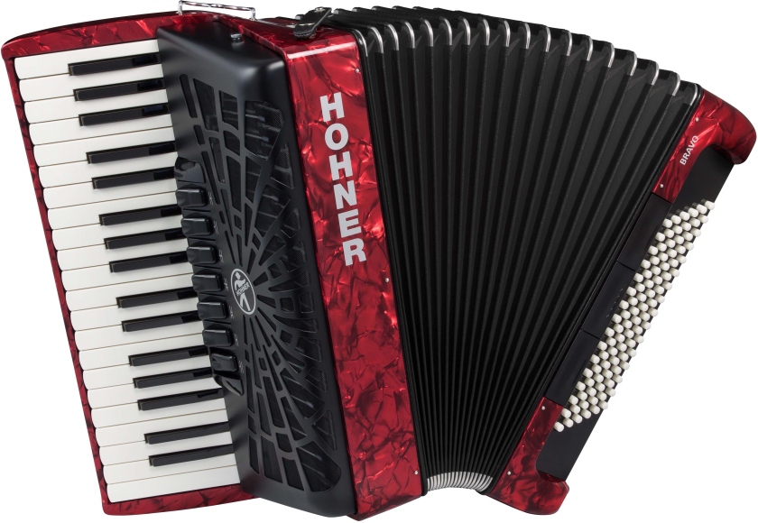 Hohner Bravo III 96 Red