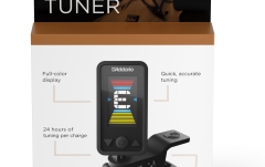 Acordor reîncărcabil violoncel Daddario Eclipse Rechargeable Cello & Bass Tuner