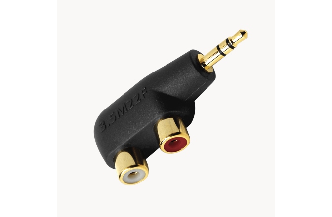 Adaptor 1xJack3.5 tata la 2xRCA mama  Audioquest Hard Mini/RCA Adaptor