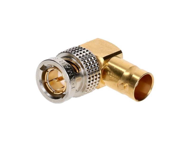 Klotz BNCPro adapter 90° 75 Ohm – UHDDamar & Hagen / group 62