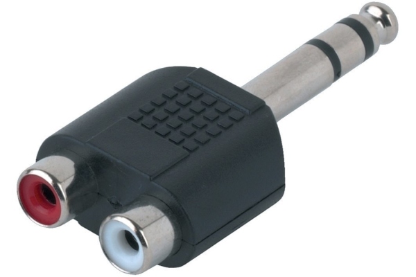 Gewa Adaptor, 2x Cinch socket